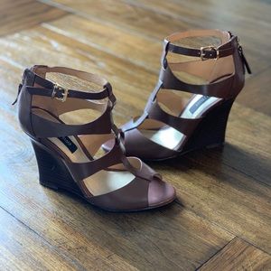 White House Black Market wedge sandal